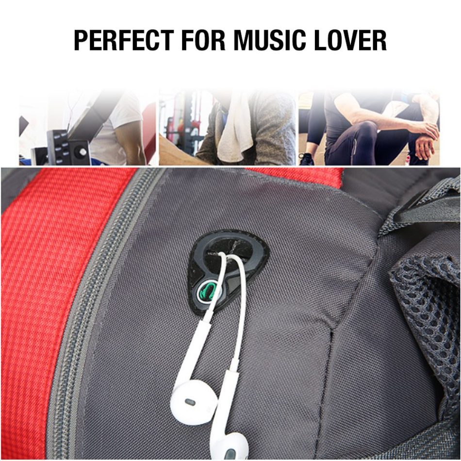 40L Waterproof Outdoor Hiking Backpack Camping Outdoor Trekking Bag(Black) - Image 7