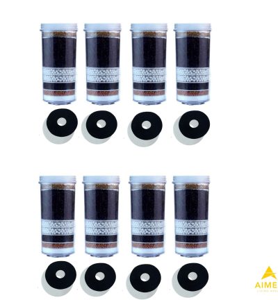 Aimex 8 Stage Water Fluoride Reduction Filter Cartridges x 8