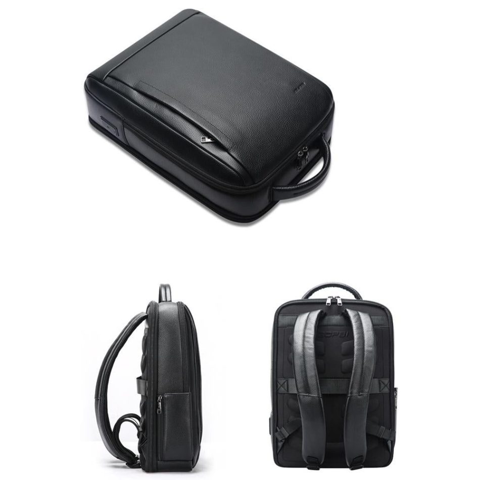 Deluxe Waterproof Laptop Backpack with Usb & Type-c Port - Large Capacity - 61-122891 - Image 3