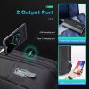 Deluxe Waterproof Laptop Backpack with Usb & Type-c Port - Large Capacity - 61-122891 - Image 9