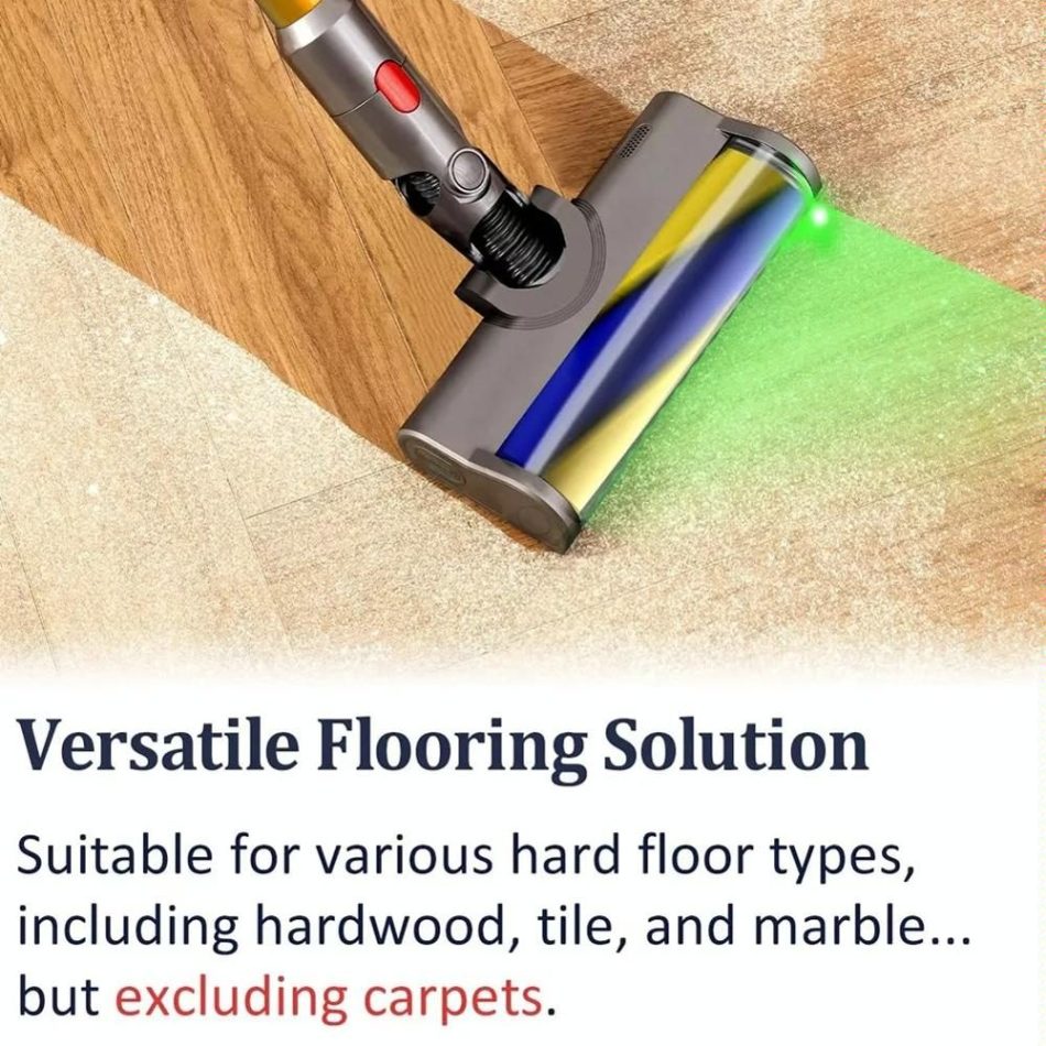 Green Light Dust Display Vacuum Brush Head - For Dyson Gen5 - Image 6