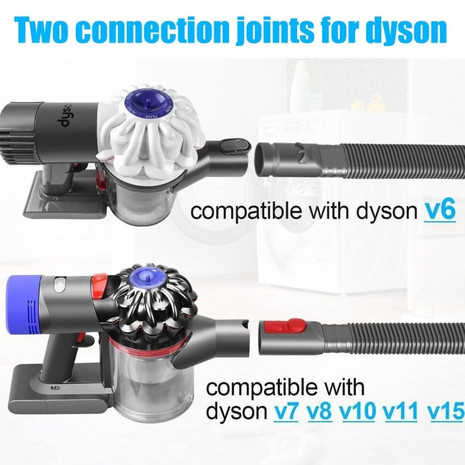 Vacuum Dryer Vent Cleaner Kit For Dyson V6 / Dc Cordless Gray - For Dyson V7 V8 V10 V11 V15 G5 Purple - Image 6