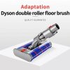Universal Double Roller Floor Brush for Dyson V7 / V8 / V10 / V11 - Image 3