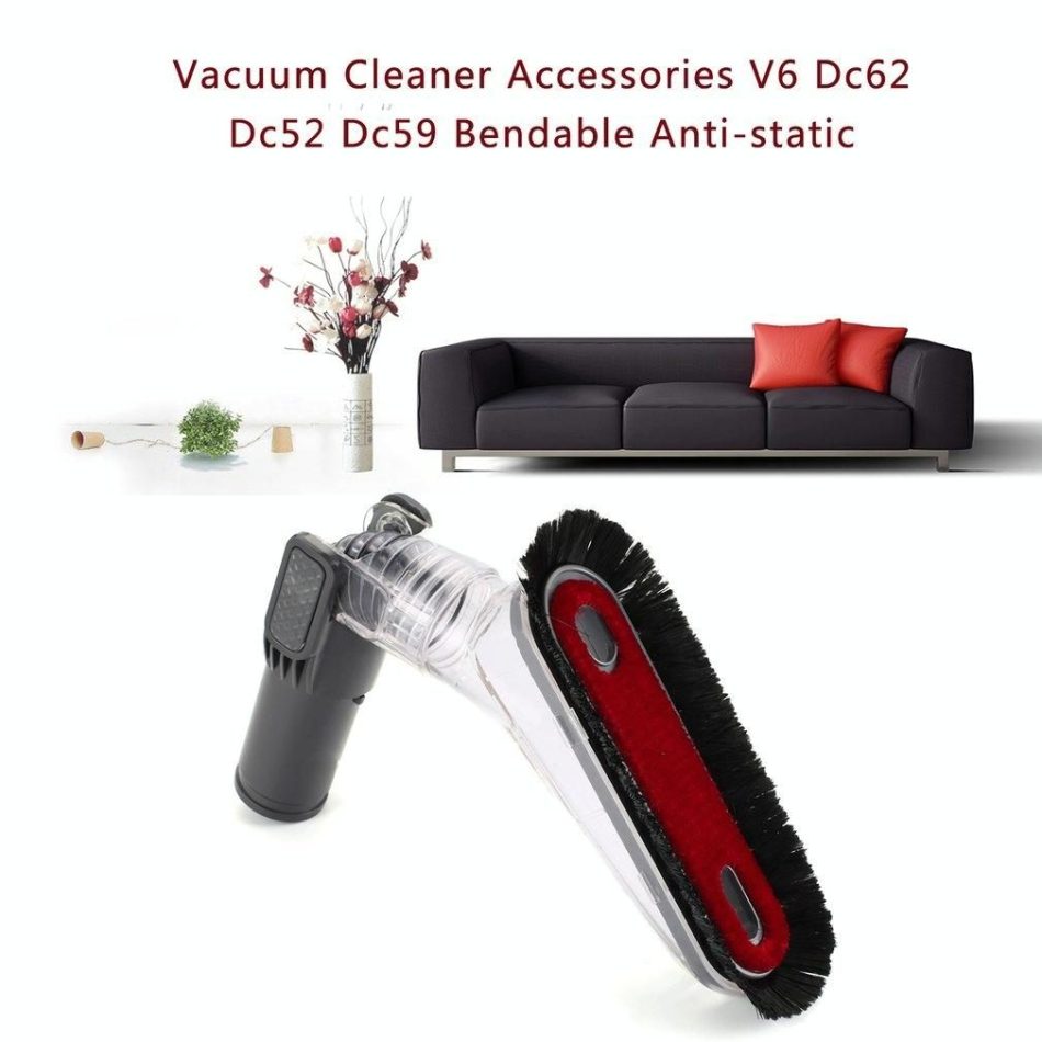 3-in-1 Bendable Anti-static Suction Head Kit for Dyson V6 / Dc Vacuum - Image 4