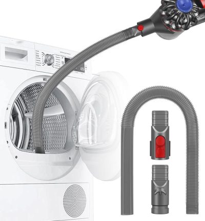 Vacuum Dryer Vent Cleaner Kit For Dyson V6 / Dc Cordless Gray - For Dyson V7 V8 V10 V11 V15 G5 Gray