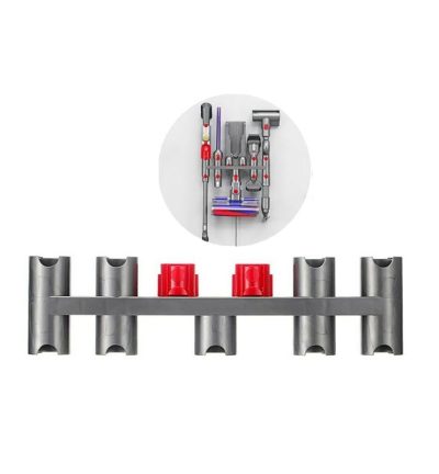 9-hole Attachment Holder for Dyson Vacuum Cleaners - Space-saving Storage Rack