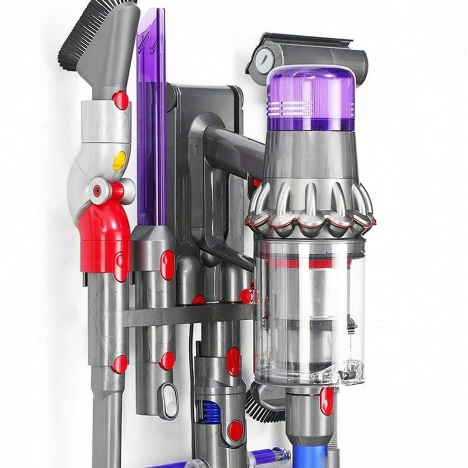 9-hole Attachment Holder for Dyson Vacuum Cleaners - Space-saving Storage Rack - Image 6