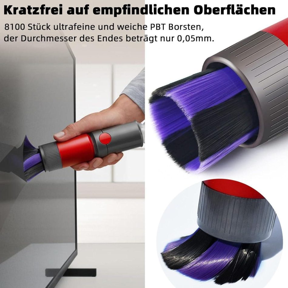 Soft Bristle Dusting Brush for Dyson Vacs V7-v15 - Image 6