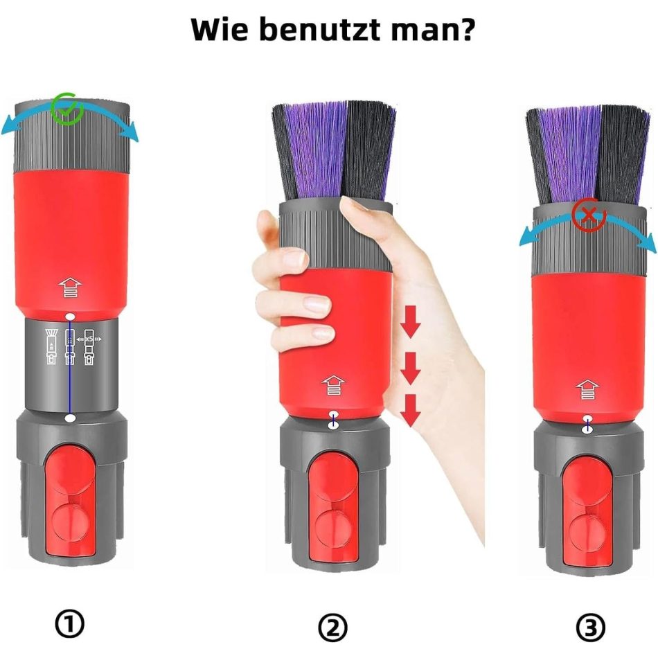 Soft Bristle Dusting Brush for Dyson Vacs V7-v15 - Image 8