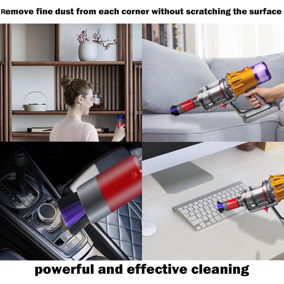 Soft Bristle Dusting Brush for Dyson Vacs V7-v15 - Image 9
