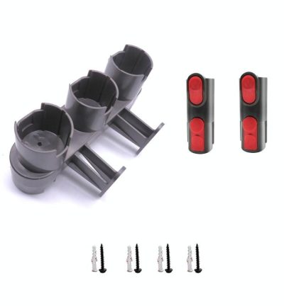 Universal Vacuum Cleaner Rack with 2 Adapters for Dyson V7 V8 V10 - Organize and Store Efficiently