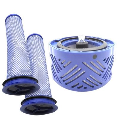 3-in-1 Rear Filter & 2 Pre-filters for Dyson V6 Vacuum - Accessories