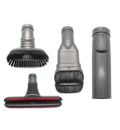 4-in-1 Round Stiff Bed & Connector Brush Kit for Dyson Vacuum