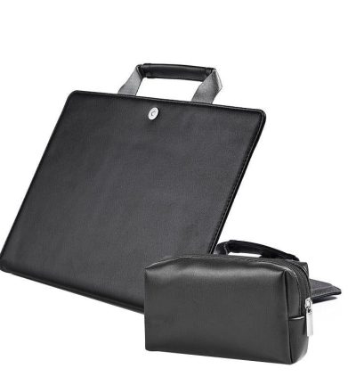 15.4 Inch Laptop Bag & Power Bag - Protective Tote for Macbook Pro - Black