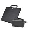 15.4 Inch Laptop Bag & Power Bag - Protective Tote for Macbook Pro - Black - Image 2