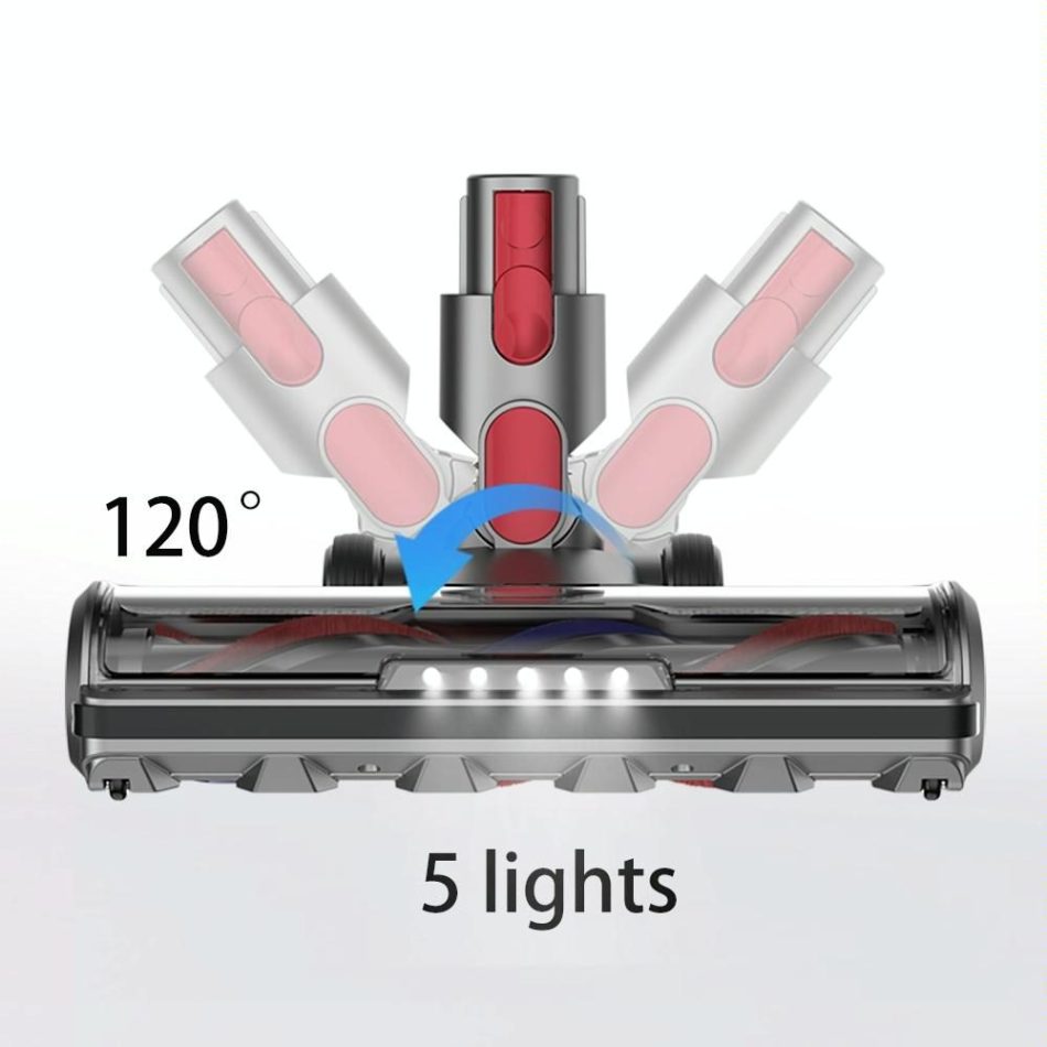 Carpet Floor Brush Head for Dyson V7 V8 V10 V11 Vacuum Cleaner - Image 6
