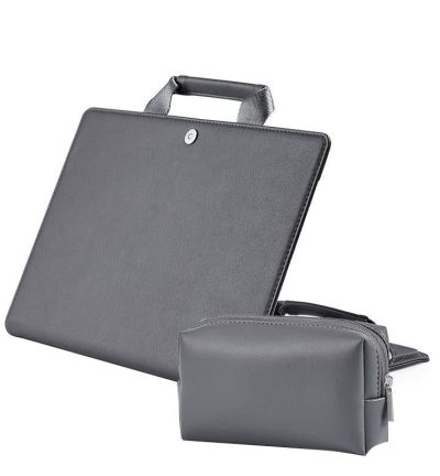 15.4 Inch Laptop Bag & Power Bag - Protective Tote for Macbook Pro - Dark Gray