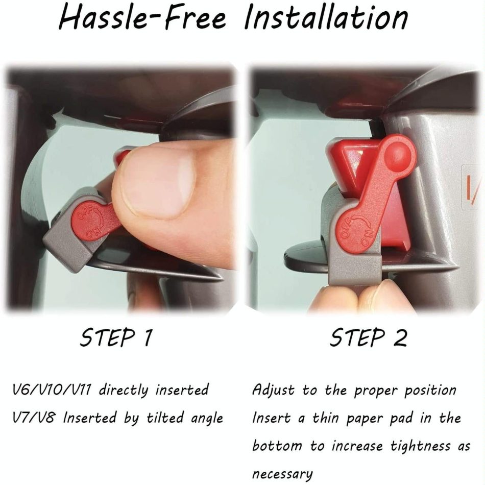 2-pack Trigger Lock for Dyson V6-v11 Power Buttons - Image 6