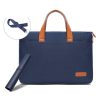 Ultra-thin 15.6-16.1 Macbook Hand Computer Bag with Mouse Pad - Dark Blue & Black - Image 2