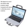 15.4 Inch Laptop Bag & Power Bag - Protective Tote For Macbook Pro In Khaki - Image 7