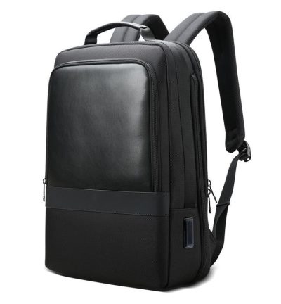 Large Capacity Business Laptop Backpack with Usb & Type-c Port - Black