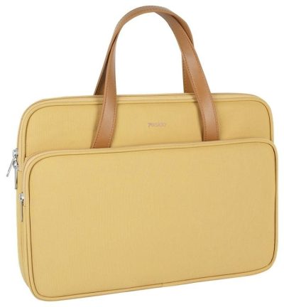 Waterproof Oxford Cloth Laptop Bag - 14 Inch - Yellow