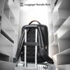 Multifunctional Anti-theft Laptop Business Backpack with Usb Charging Hole Black - Image 7