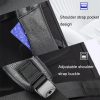 Multifunctional Anti-theft Laptop Business Backpack with Usb Charging Hole Black - Image 8