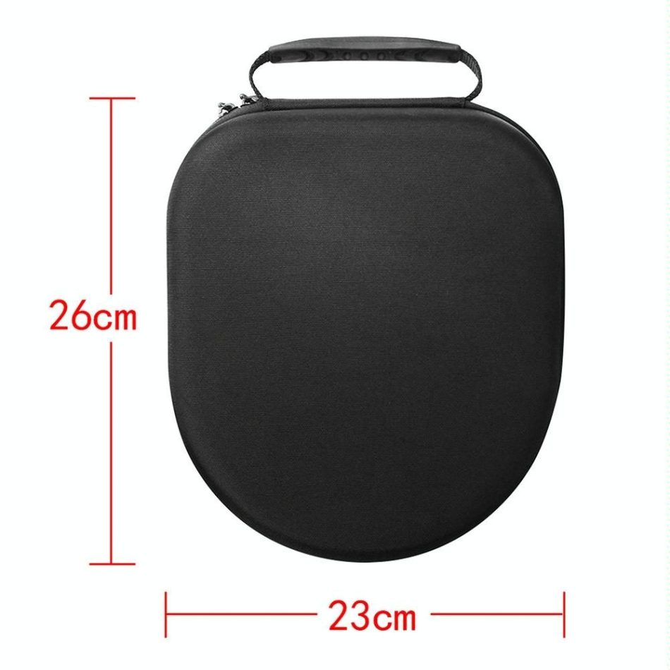 Portable Shockproof Bag for Dyson Air Purification Headset - Black - Image 4