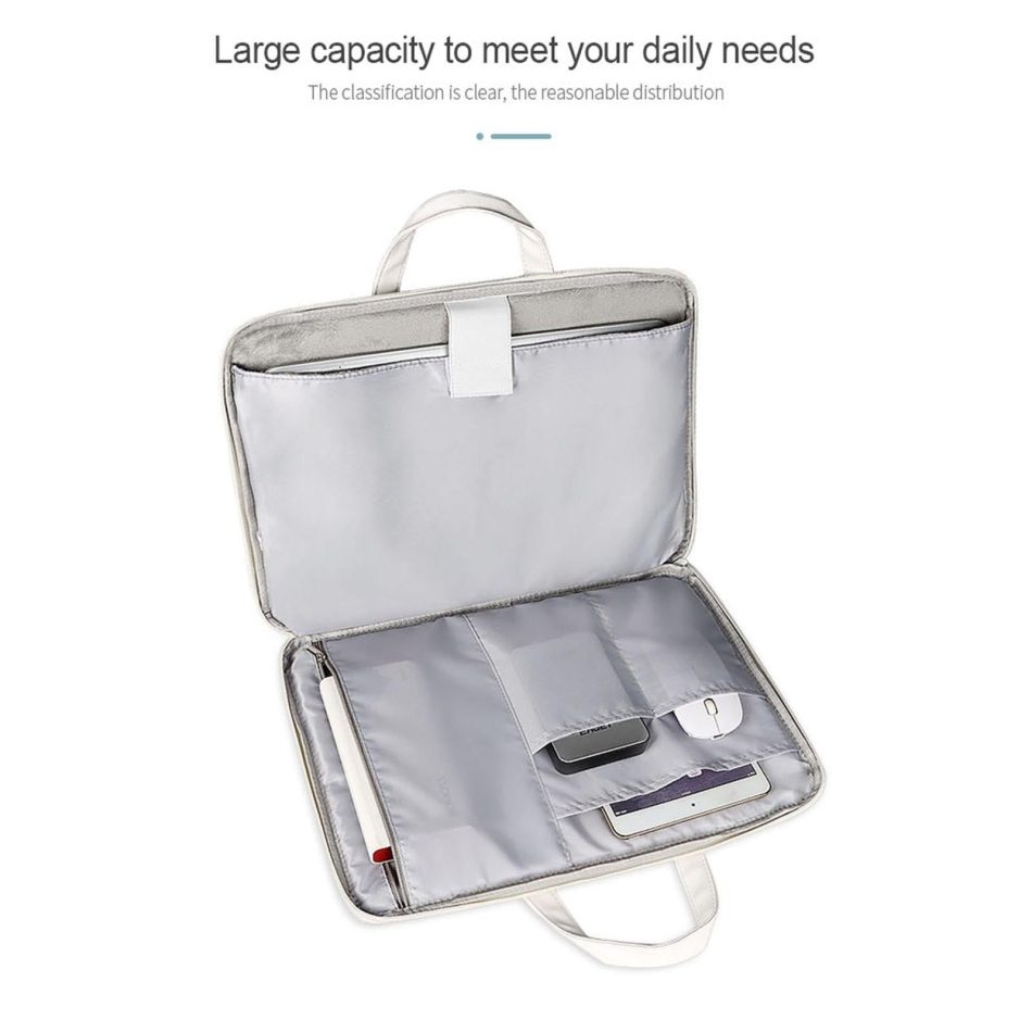 13.3 Inch Lightweight Printed Laptop Bag in Pu Material - Ice Cream - Image 5