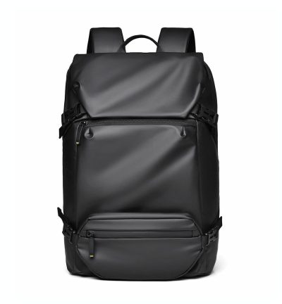 Travel Backpack for Men - Compact and Durable - Black
