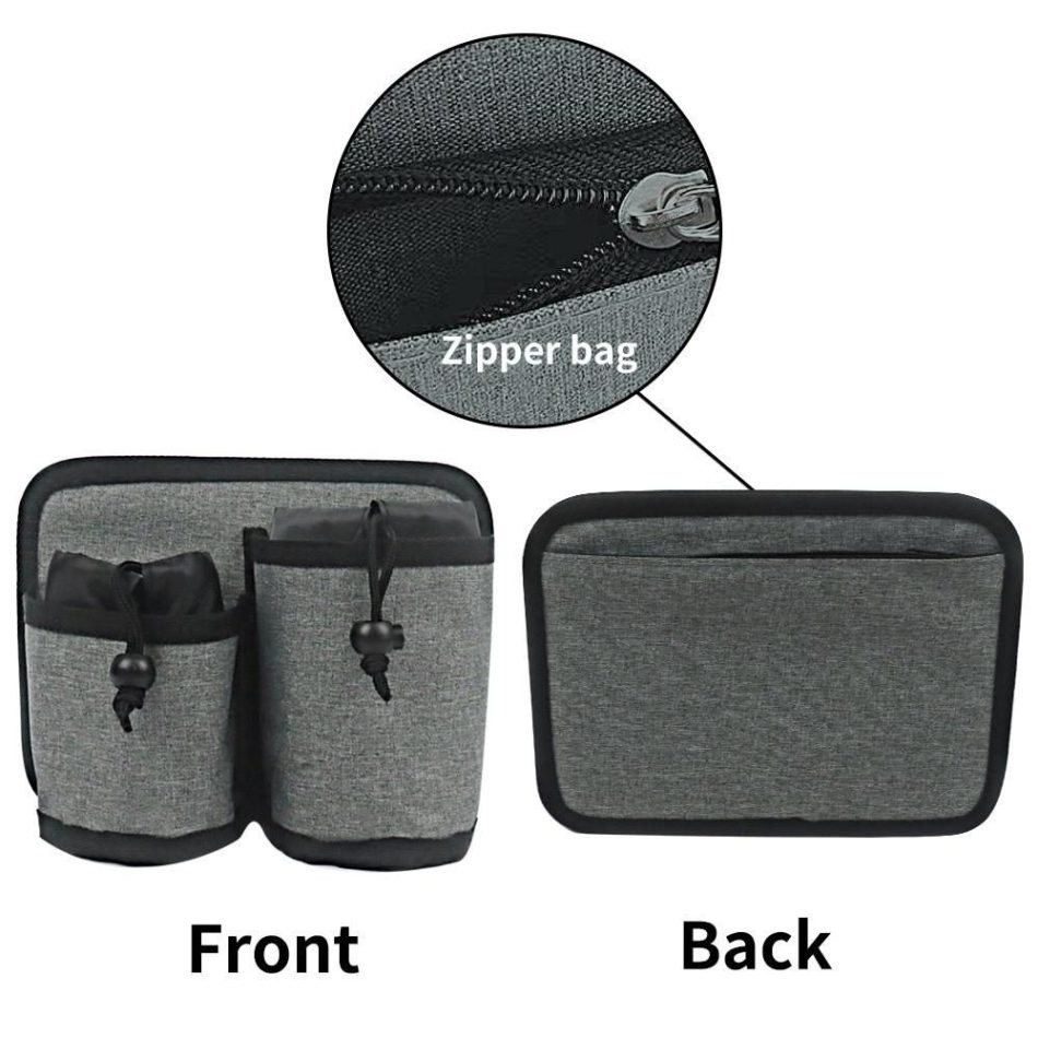 Travel Cup Holder for Luggage - Gray - Image 5
