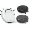 Smart 3-in-1 Robot Vacuum with Wet / Dry Mopping - Rechargeable & Auto Cleaning - Black - White - Image 3