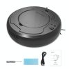 Smart 3-in-1 Robot Vacuum with Wet / Dry Mopping - Rechargeable & Auto Cleaning - Black - White - Image 13