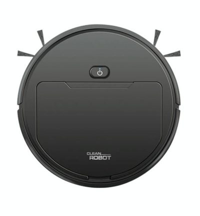 3-in-1 Smart Vacuum Cleaner Robot - Rechargeable Multifunctional Dry / Wet - Black