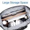 Multi Compartment Laptop Handbag Lightweight Large Capacity Messenger Bag - Blue - Image 7