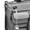 Multi Compartment Laptop Handbag Lightweight Large Capacity Messenger Bag - Blue - Image 8