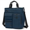Multi Compartment Laptop Handbag Lightweight Large Capacity Messenger Bag - Blue - Image 11