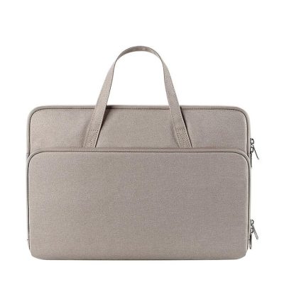 14.1-15.4 Inch Waterproof Laptop Bag - Durable and Stylish - Khaki