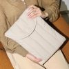 Lightweight Cotton Embroidery Inner Bag for Protection - Yellow Green - 12.9-13.3 Inch - Image 2