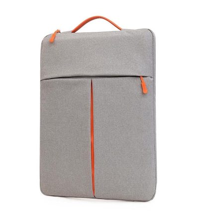 Travel Laptop Sleeve Bag - Portable Carry Case - Grey - 15-16 Inch