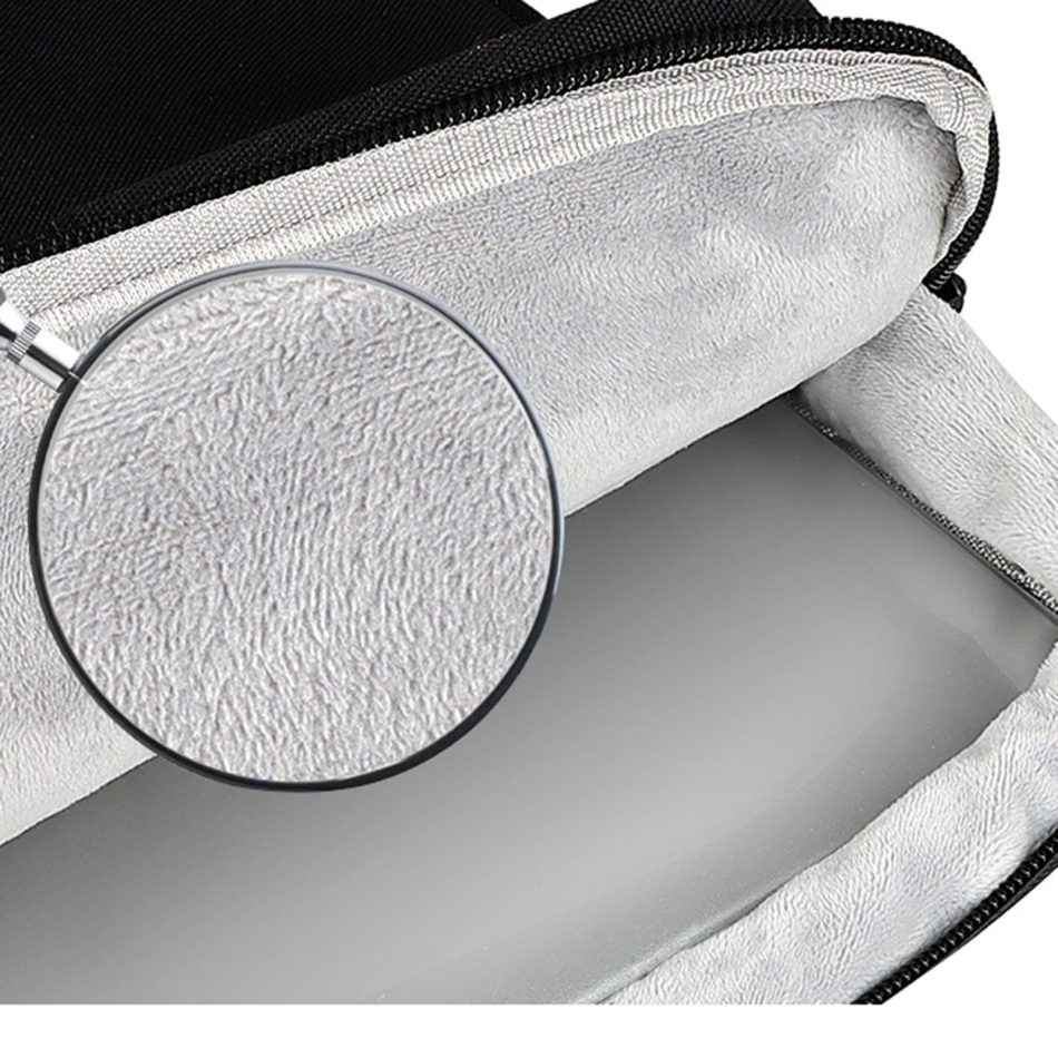 15.6 Inch Thickened Polyester Laptop Bag - Pink - Image 6
