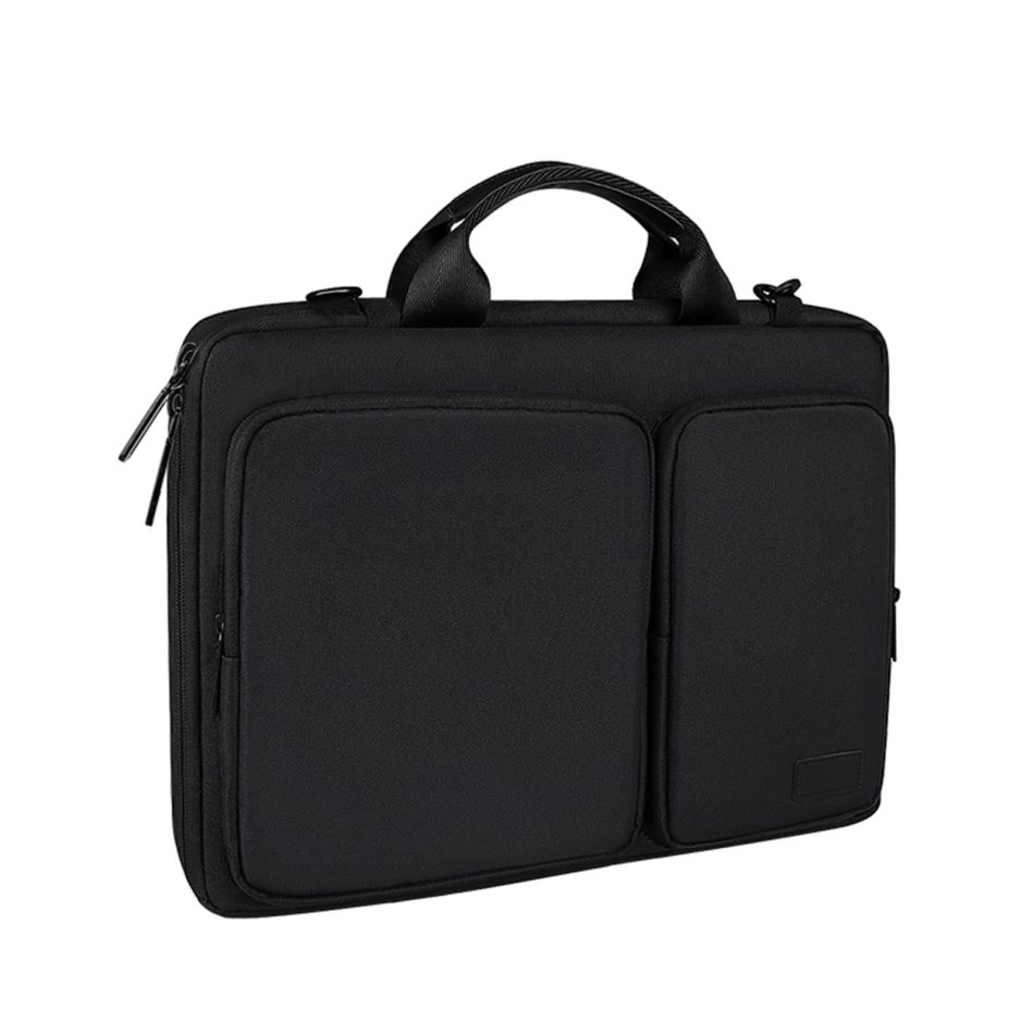 15.6 Inch Thickened Polyester Laptop Bag - Pink - Image 14