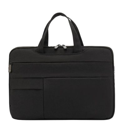 15.6 Inch Waterproof Laptop Handbag in Oxford Cloth - Black
