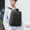 Multifunctional Laptop Backpack in Oxford Cloth - Cxs-605 - Black - Image 8