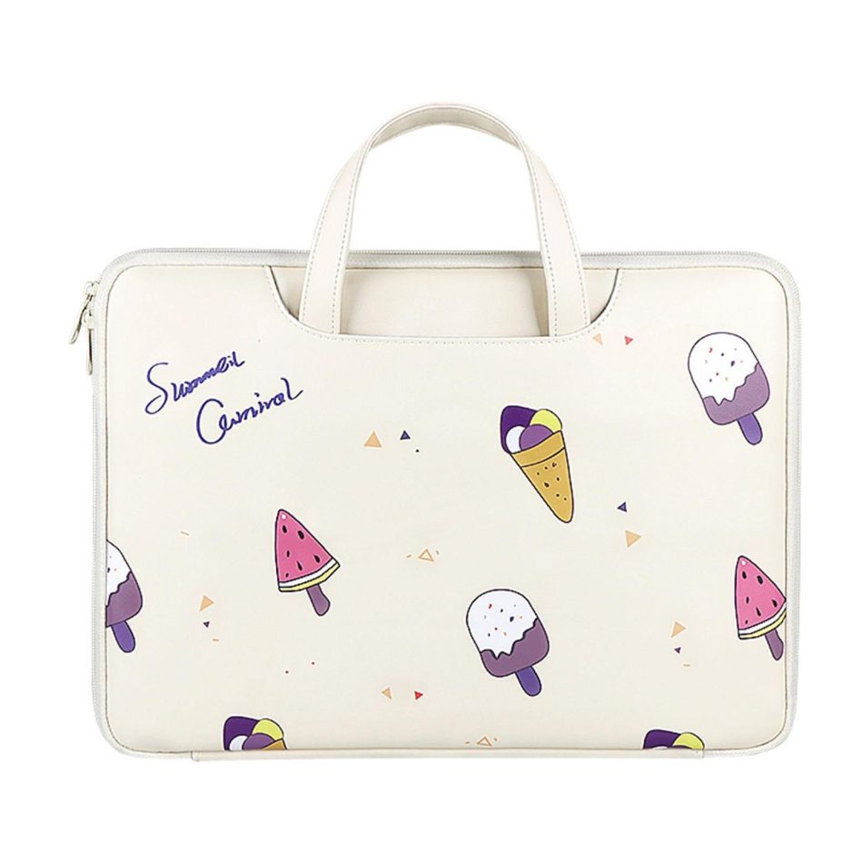 13.3 Inch Lightweight Printed Laptop Bag in Pu Material - Watermelon - Image 11