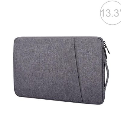 13.3 Inch Laptop Felt Sleeve Protective Case Carrying Bag - Dark Grey
