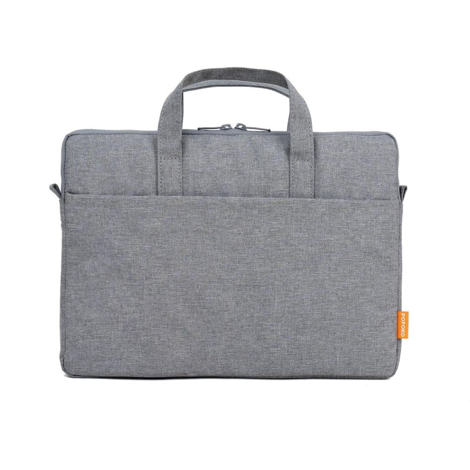 Light Gray A530 Series Portable Laptop Bag - 14-15.4 Inch with Small Bag & Removable Strap - Image 3