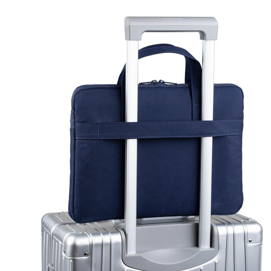 Light Gray A530 Series Portable Laptop Bag - 14-15.4 Inch with Small Bag & Removable Strap - Image 7