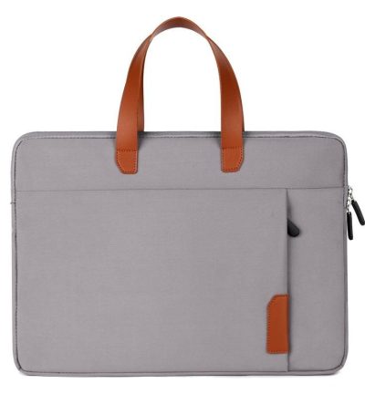 Lightweight Portable Laptop Liner Bag - Fits 14 / 14.6 Inch - Gray